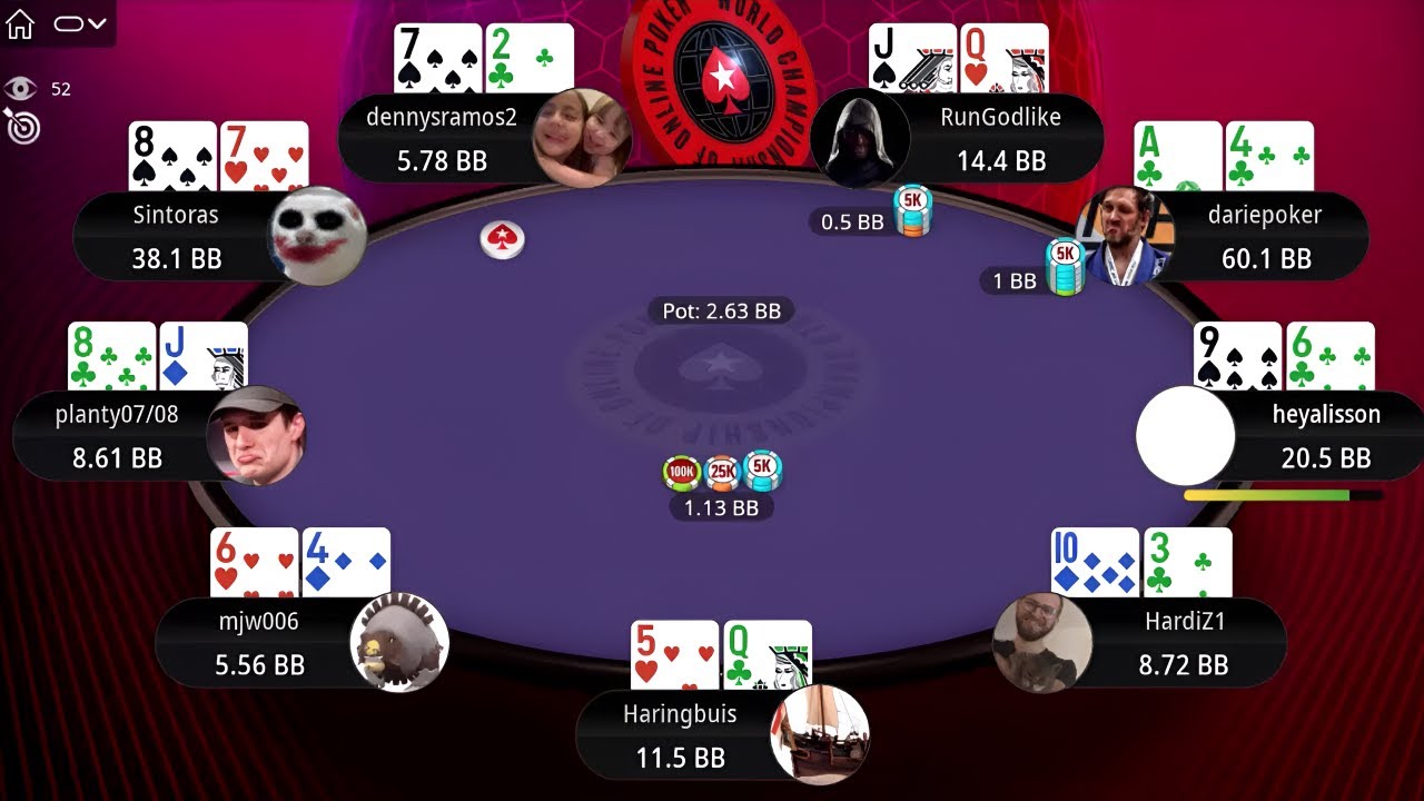 WCOOP 118-H $1K RunGodlike | heyalisson | dariepoker - Final Table Replay
