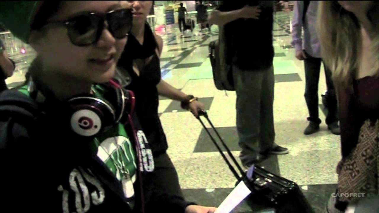 Charice - Changi Singapore airport (LOL)