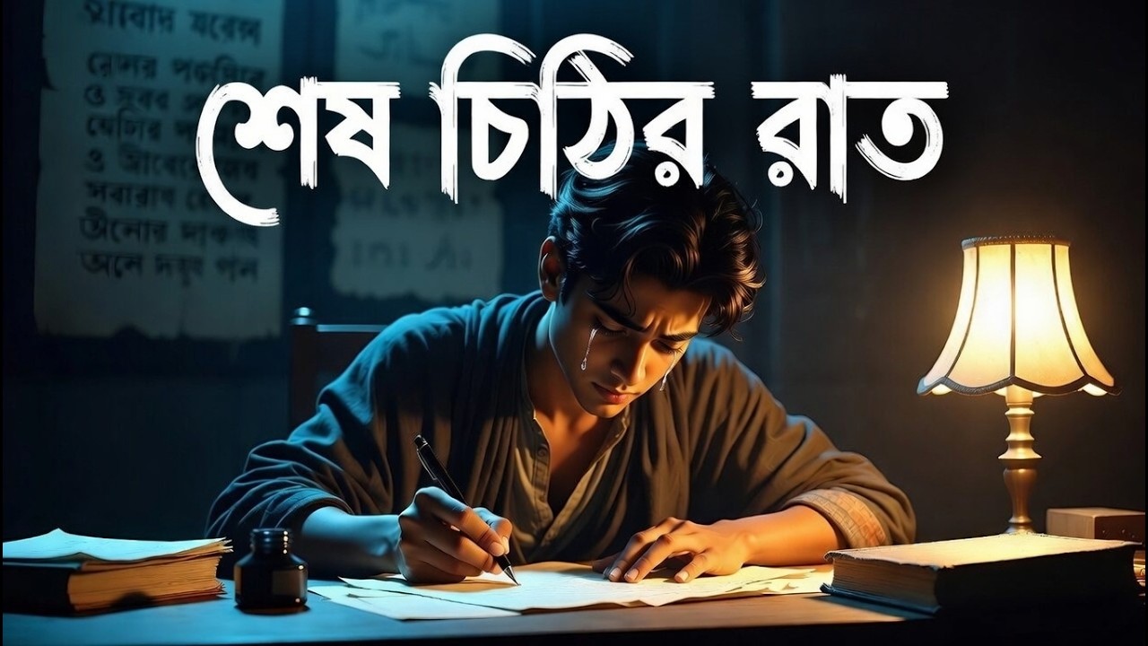 যারা শেষ চিঠি লিখেও উত্তর পায়নি… এই গানটা তাদের জন্য | শেষ চিঠির রাত | Lost Pages Music | Sad Song