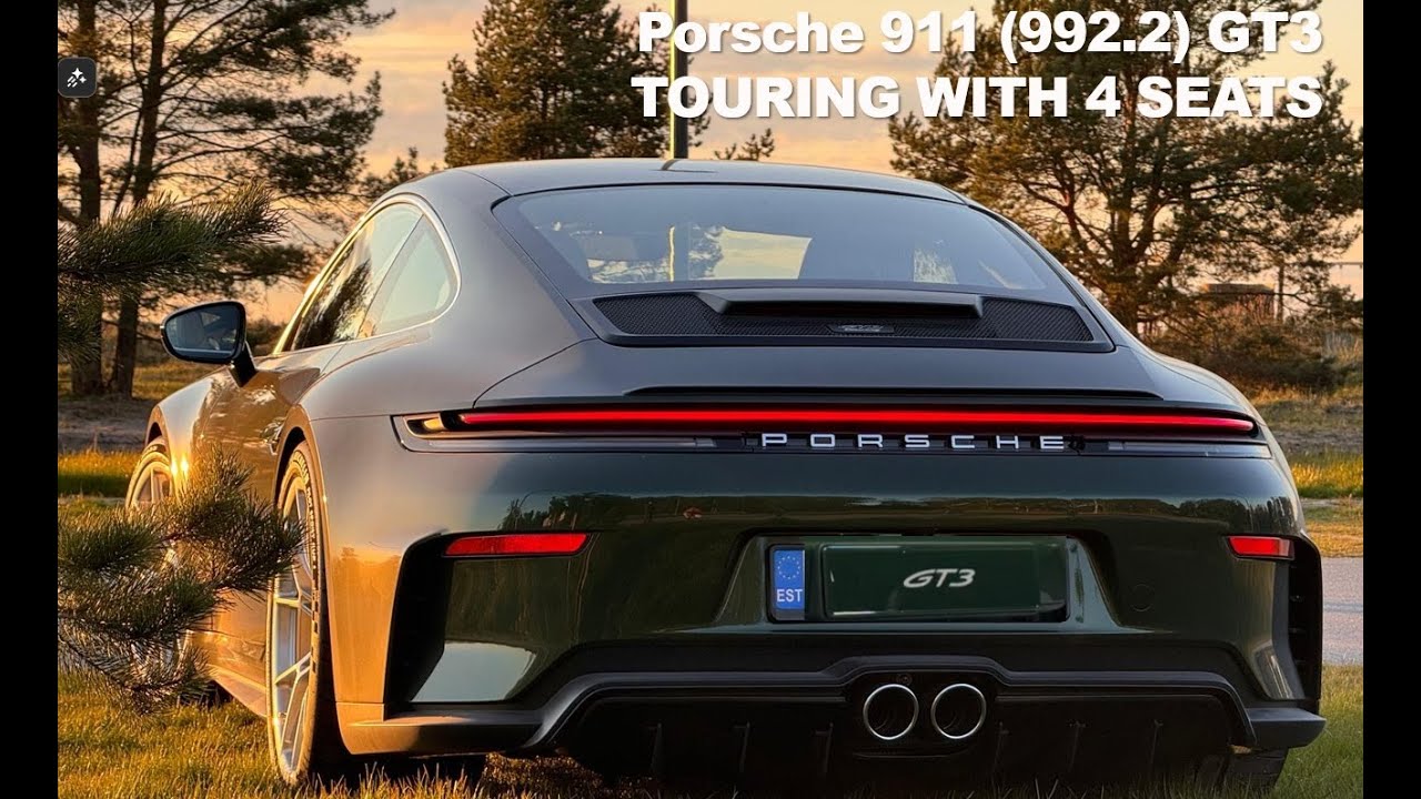 Porsche 911 (992.2) GT3 Touring with four seats