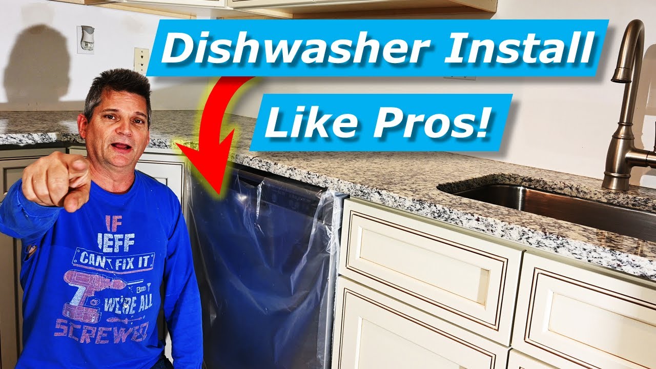 How To Install Dishwasher Like The Pros, Correct to Code