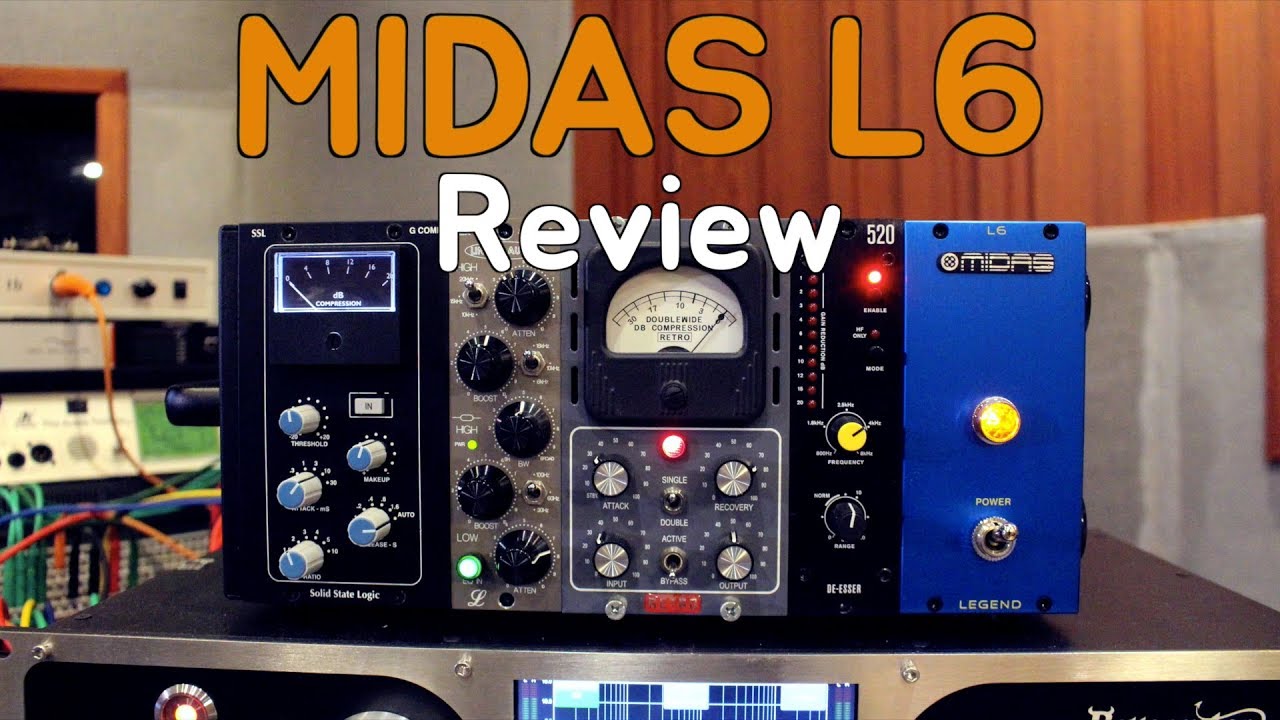 잔잔바리 발라드에도 어울리는 MIDAS 500시리즈 랙 Legend 6 리뷰