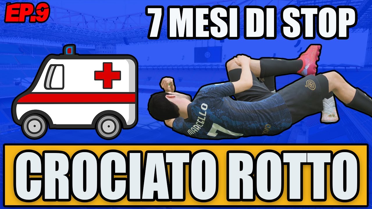😭 CROCIATO ROTTO! CARRIERA FINITA PER MARCELLO!! MESSO FUORI ROSA!! FIFA 22 CARRIERA GIOCATORE #9
