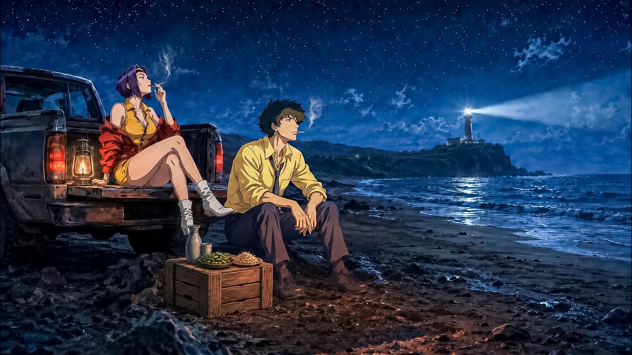 1980's Lofi jazz in Tokyo playlist  &bull;  Faye x Cowboy Bebop [lofi beats for work/study / Cowboy jazz]
