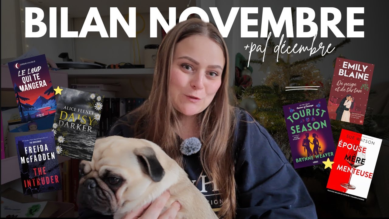 MON BILAN LECTURE NOVEMBRE : 12 LIVRES 📚✨