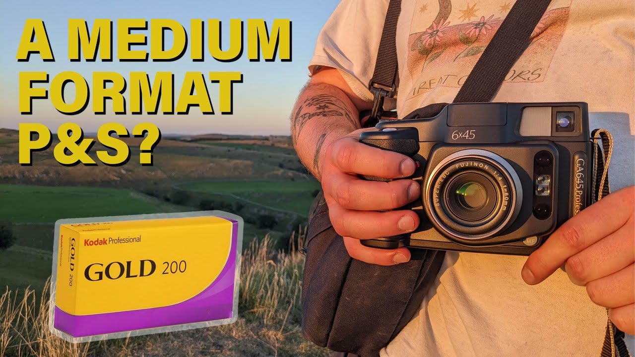 Shooting The Fuji GA645 With NEW Kodak Gold 120 Film