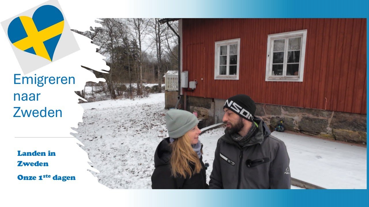 vlog 13 - Emigreren naar Zweden geland in Zweden onze 1ste dagen