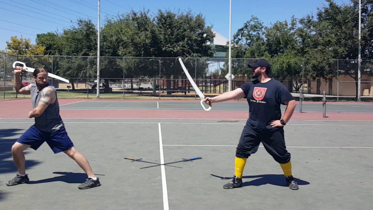 Meyer's Dussack: Breaking postures with a thrust