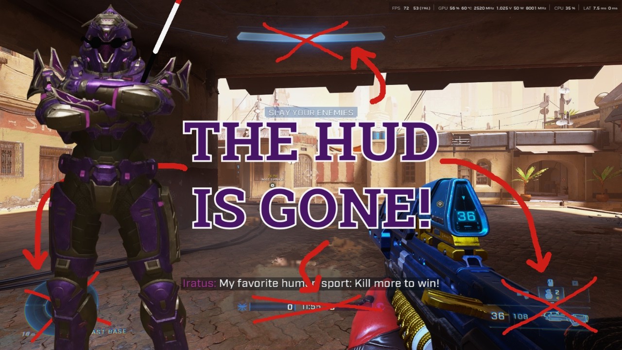 No HUD? No problem!