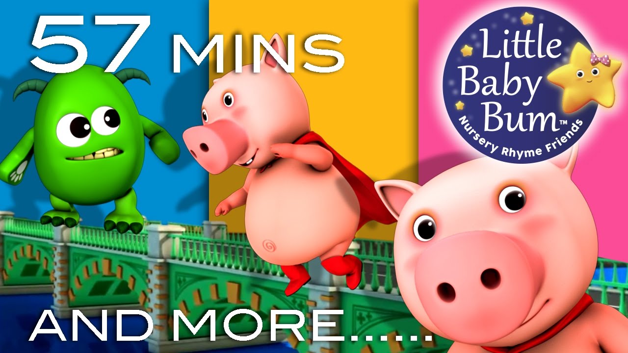 London Bridge Is Falling Down | 1 hour of LittleBabyBum - Nursery Rhymes for Babies! | ABCs and 123s