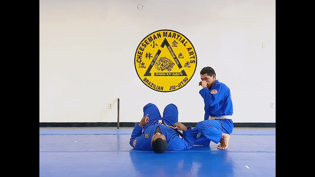 Malakhi F. Jiu Jitsu Self Defense White Belt Stripe One 