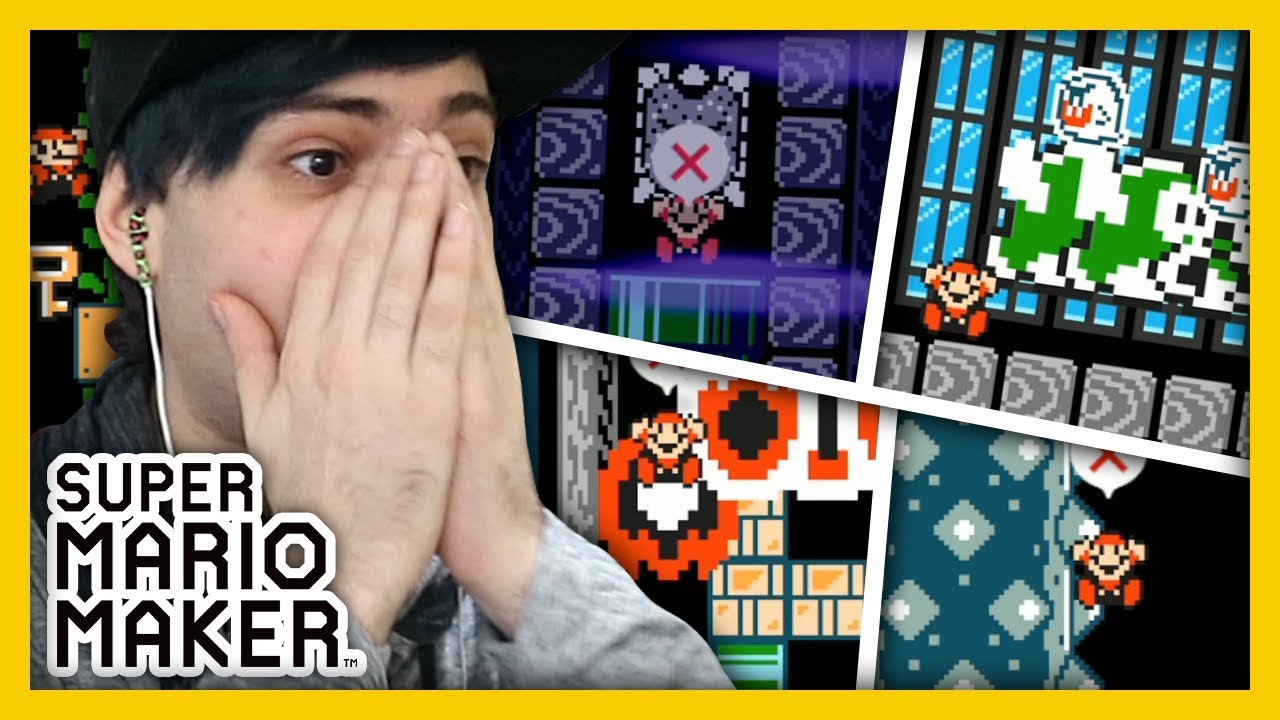 JE RAGEQUIT CE NIVEAU TROLL... - SUPER MARIO MAKER (WII U)