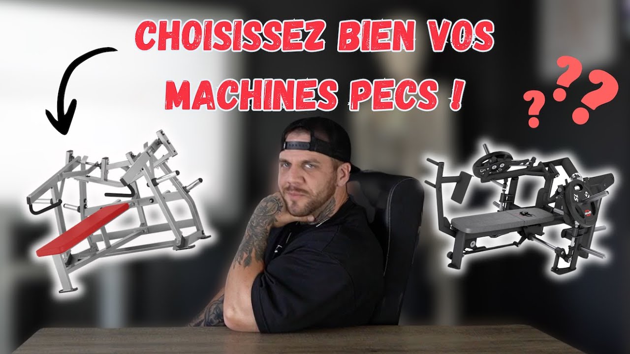 CHOISISSEZ BIEN VOS MACHINES DE PECS !