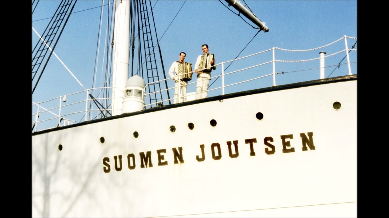SUOMEN JOUTSEN, Matti ja Sami Helenius soittivat 15.4.1989 Turussa Onni Laihasen säveltämän valssin