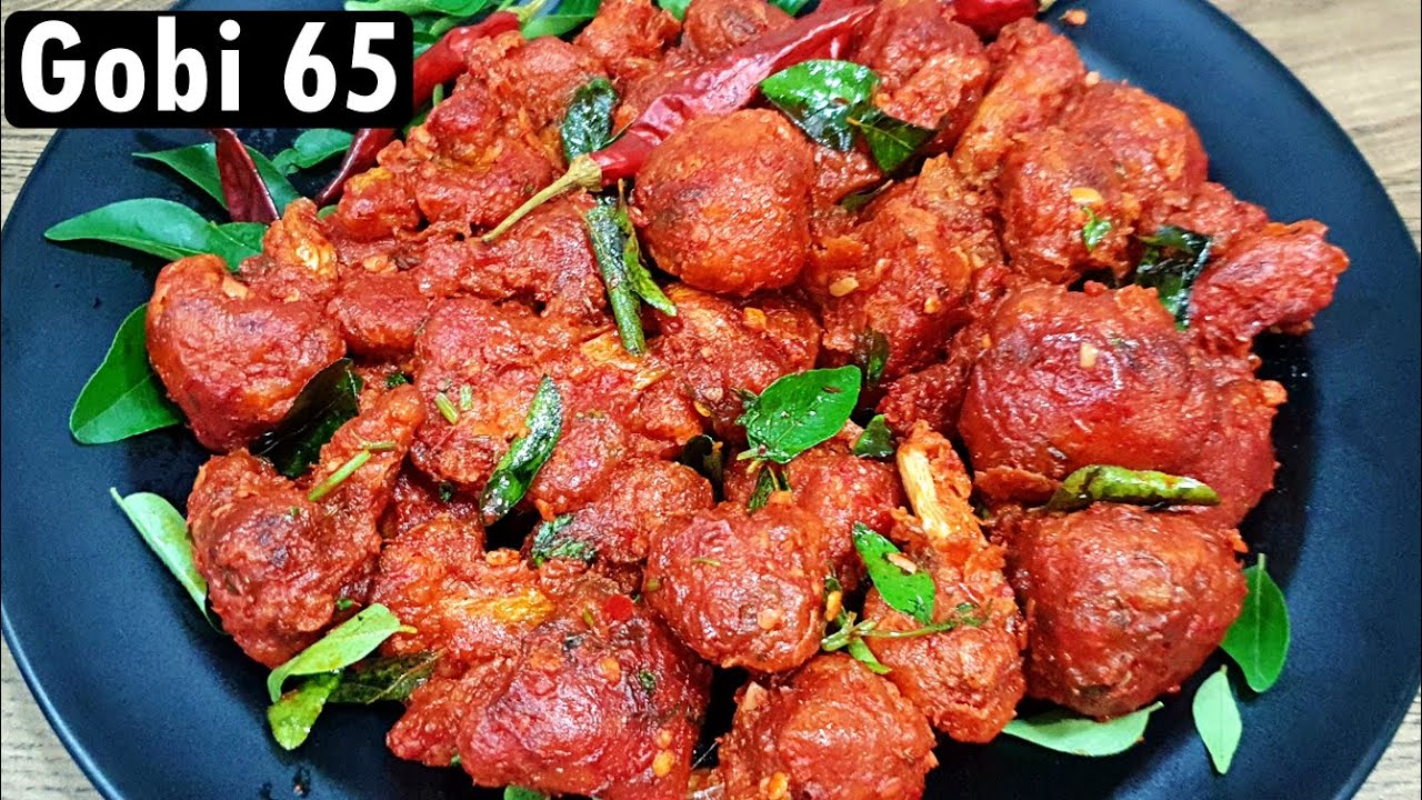 Crispy Gobi 65 Recipe | Cauliflower 65 Restaurant Style | How to make Gobi 65