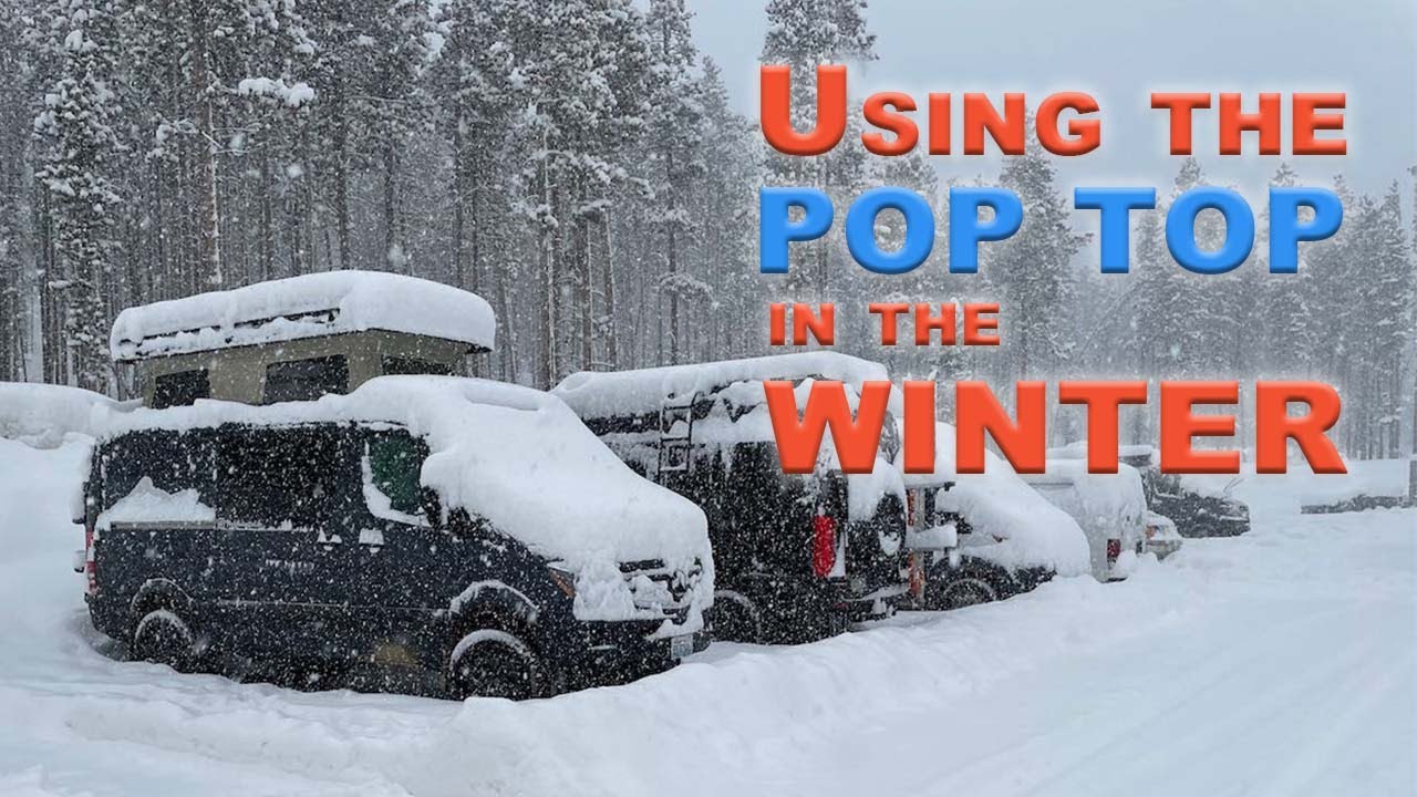 Использование Pop Top зимой