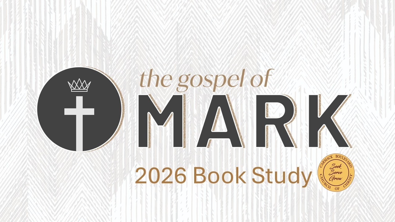 Bible Study | Feb 18th -6PM | Study of Mark 1