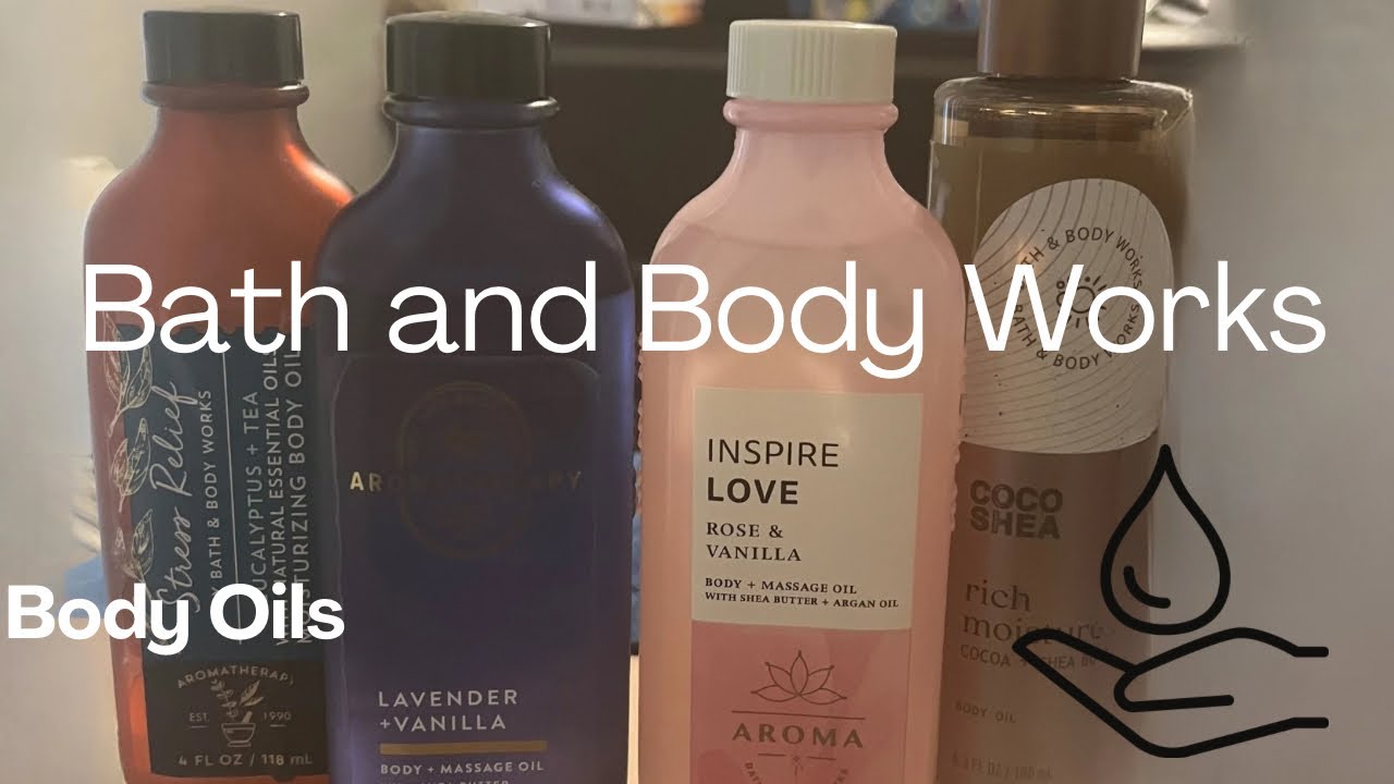 Bath and Body Works Body Oils