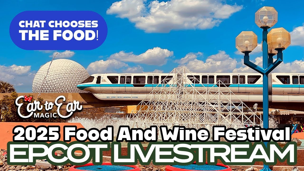 🔴 LIVE Epcot International Food & Wine Festival Live Stream 09.03.2025