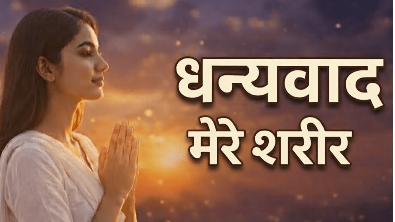 धन्यवाद मेरे शरीर 🙏 | Body Gratitude Healing Song + Ho’oponopono Session | Deep Healing