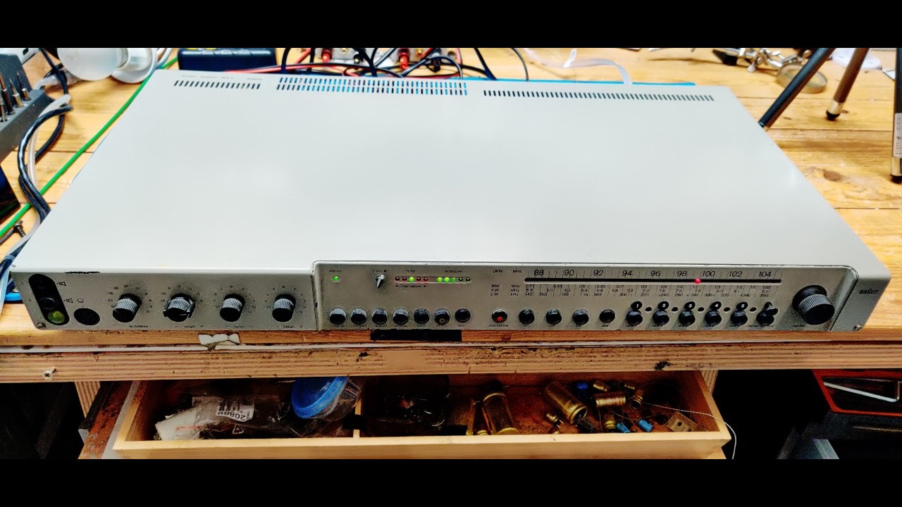 Braun RA1 Receiver mit Defekten - Reparatur