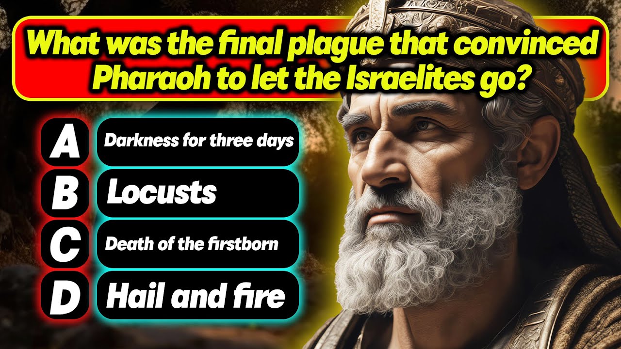 The Exodus Quiz! 26 Questions for Real Believers - God Quiz
