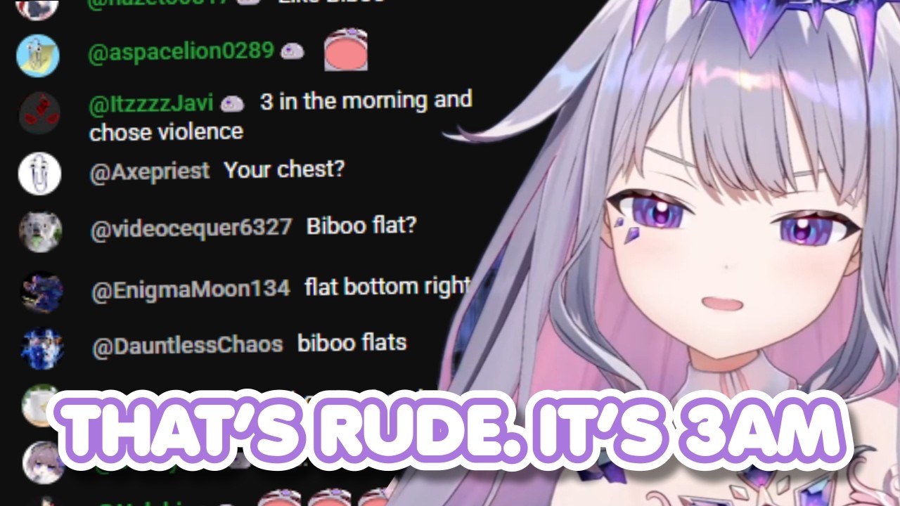 Biboo Goes Live at 3AM and Chat Really Picks a Fight