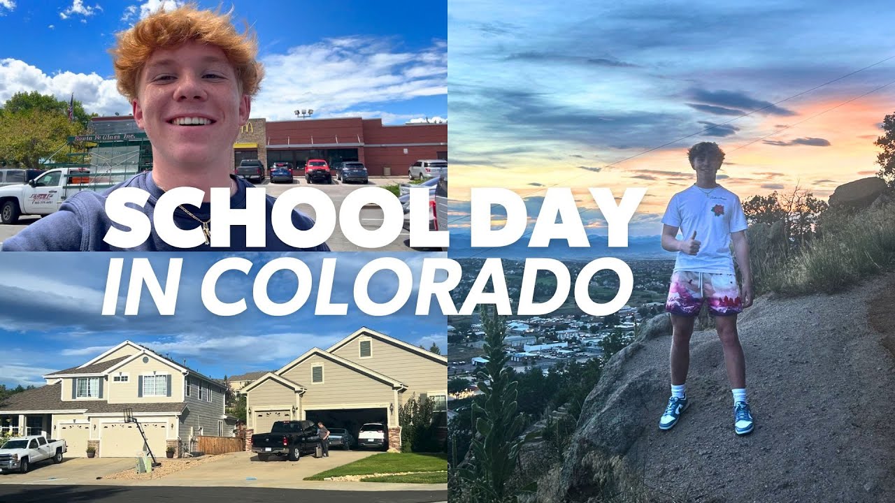 Follow me around: HIGH SCHOOL DAY in den USA 🇺🇸 Auslandsjahr Colorado