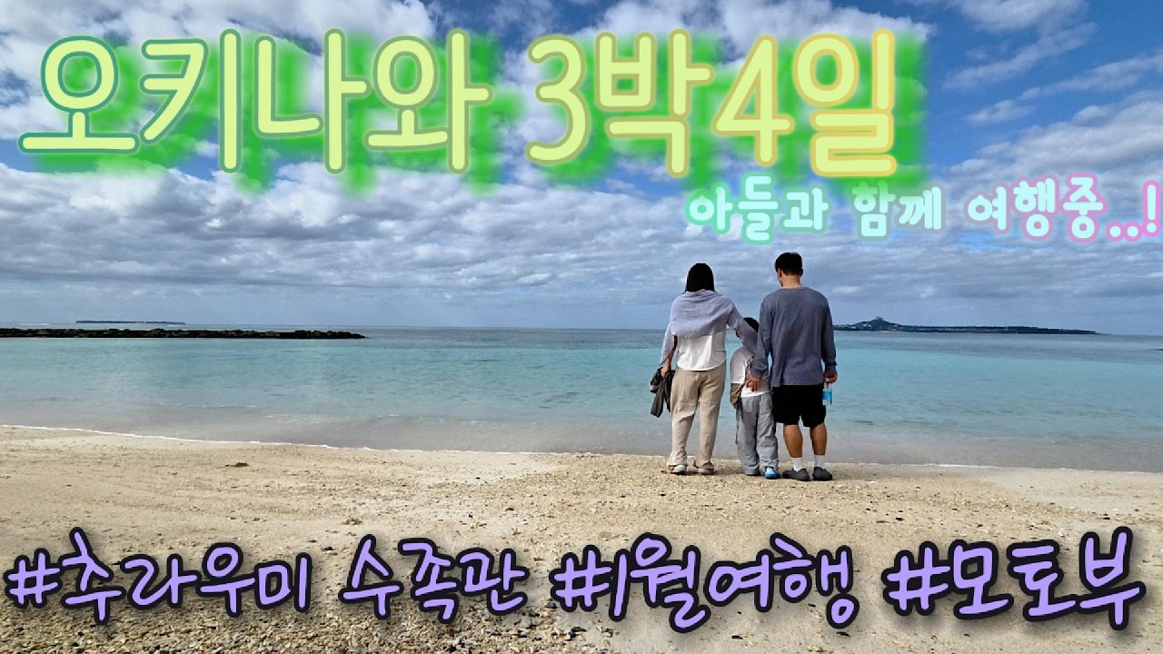 오키나와 3박 4일 아들과 함께하는 여행 #오키나와 #추라우미수족관 #1월 #모토부 #3박4일 #오리온호텔 #churaumiaquarium