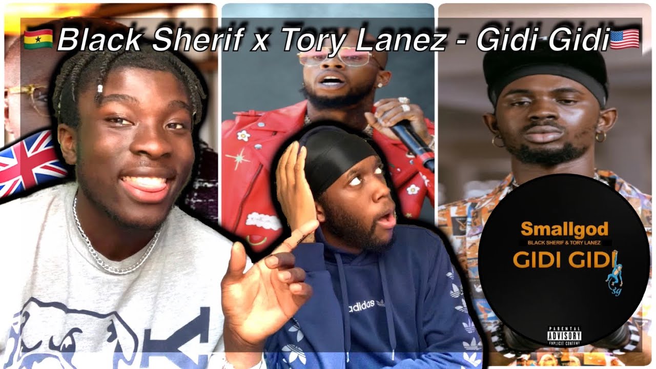 🇬🇭❤️‍🔥🇺🇸| GIDI GIDI - BLACK SHERIF x Tory Lanez x Smallgod REACTION (Lyric Video) | UK🇬🇧