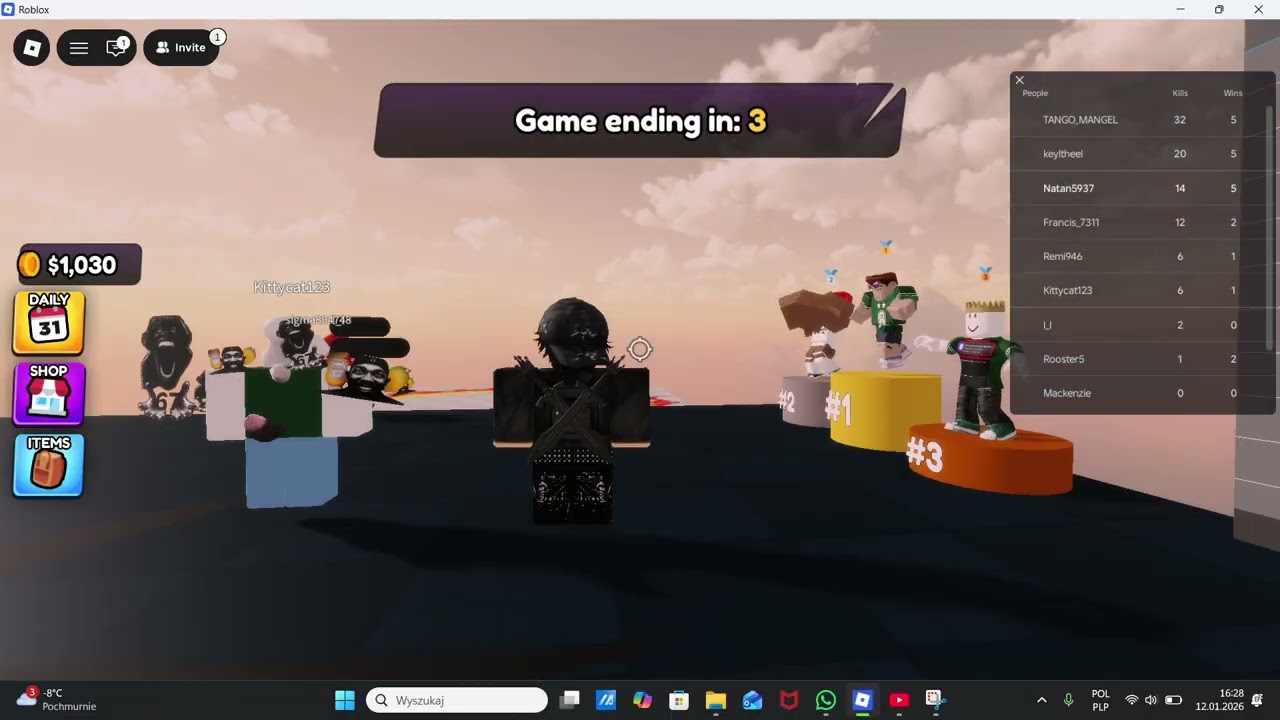 odcinki z randomowych gier 3 razy w tygodniu