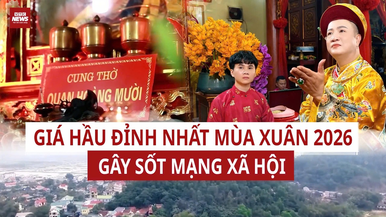 Chiêm ngưỡng giá hầu Quan Hoàng Mười đẹp 