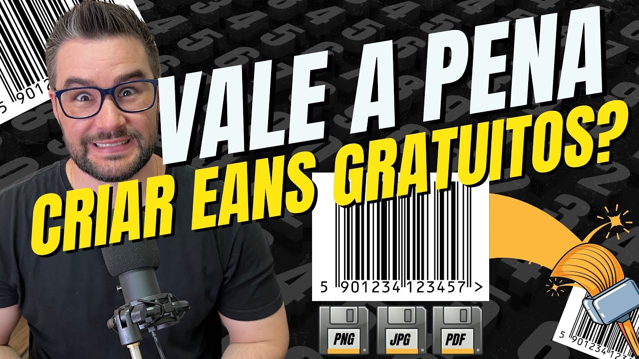 COMO CRIAR EAN (CÓDIGO DE BARRAS) GRÁTIS - FREE BARCODE GENERATOR