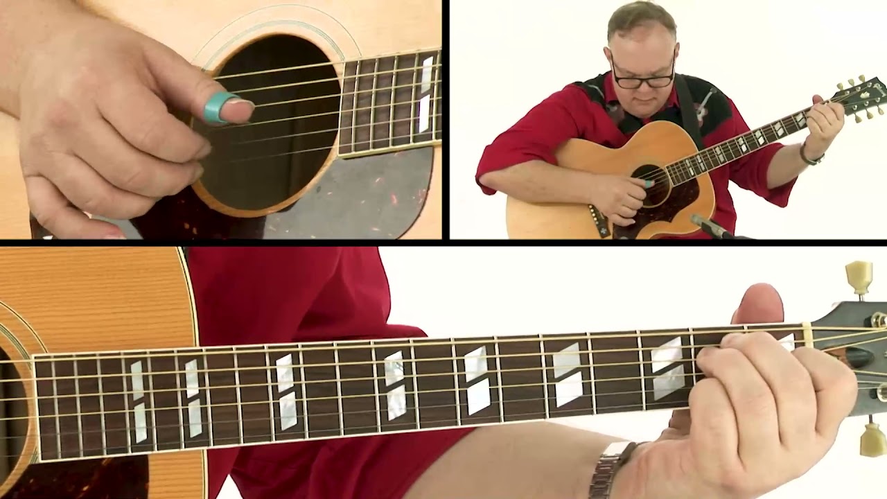 🎸 Fingerstyle Guitar Lesson - Adding A Melody & Alternating Thumb - Richard Smith