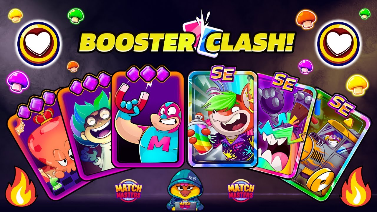 BEST WAY TO GROW YOUR BOOSTERS🔥 #matchmasters BOOSTER CLASH on MULTIPLIER MUSHROOMS