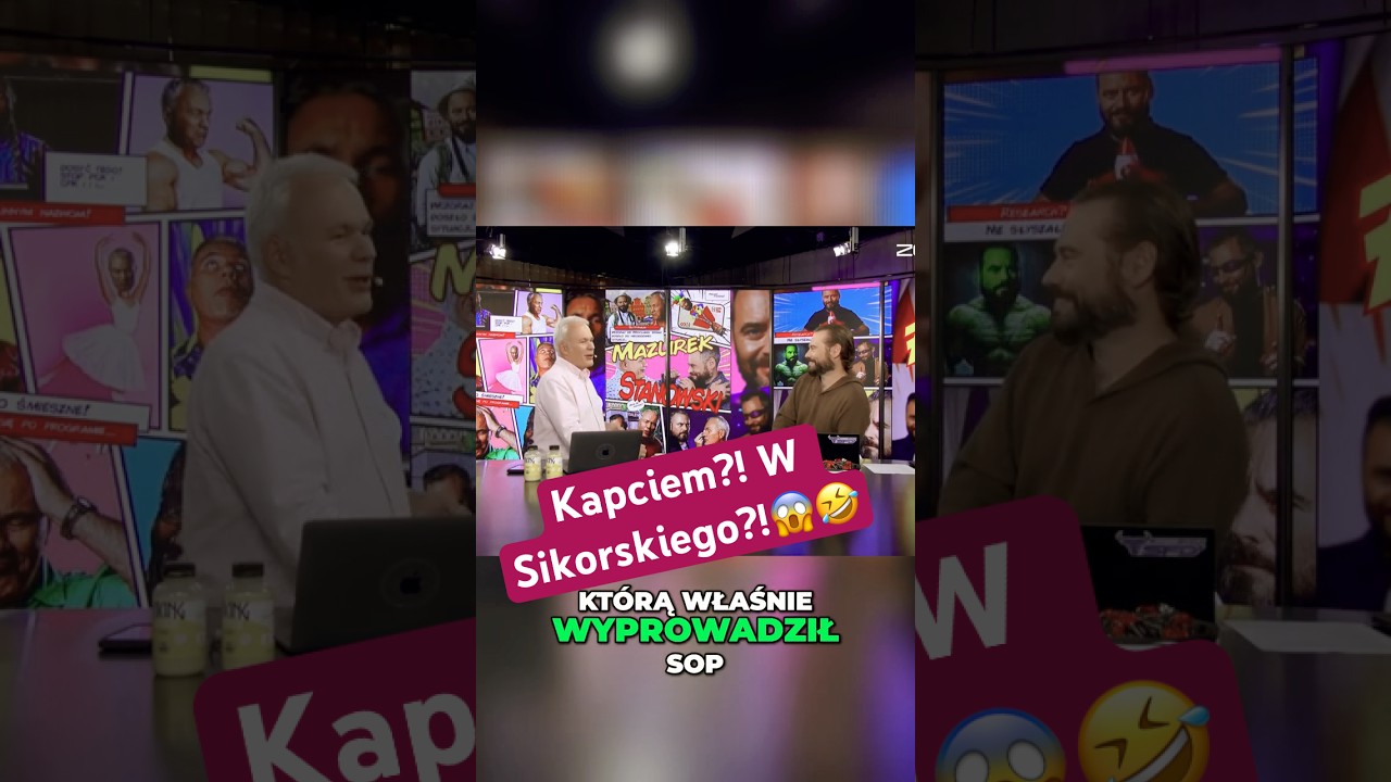 👉 Babka z kapciem kontra Sikorski! 😂 Mazurek&Stanowski