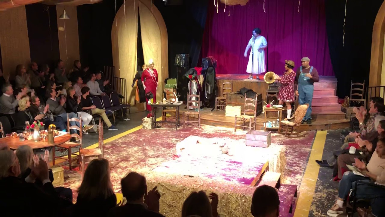 Courtney Baker-Oliver, Kay Kendall, and the cast of “The Very Last Days of the First Colored Circus”