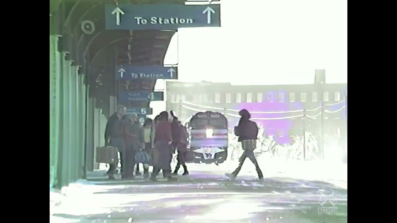 Day After Xmas, 1983, -20° F: ARR of 7-hour late Amtrak Lake Shore Limited (& Maple Leaf)