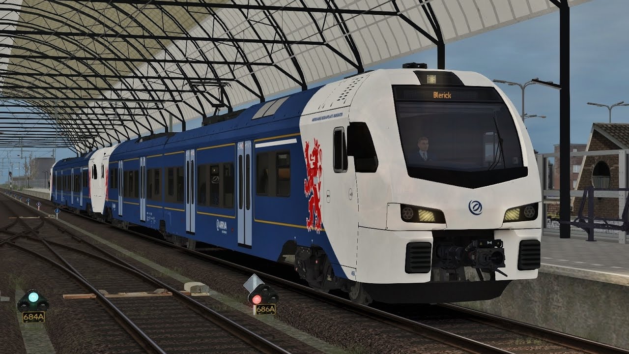 Train Simulator: Vaalem - Den Hampen (fictional route) with Arriva FLIRT-3