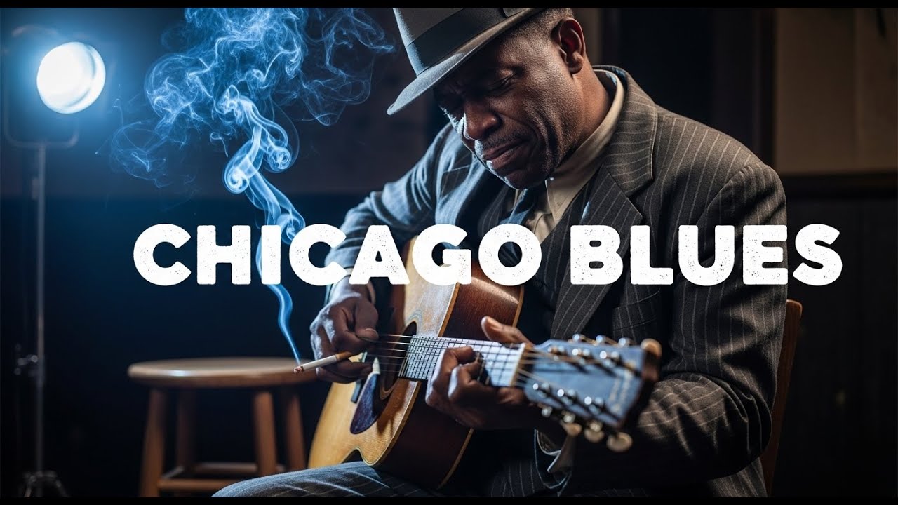 Chicago Blues 3 Hour Slow Blues | When Silence Feels Too Loud