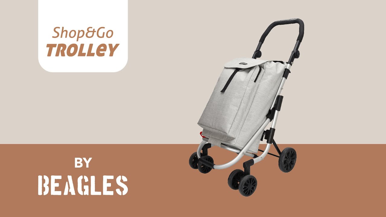 BEAGLES SHOP&GO TROLLEY - UNFOLDING/FOLDING