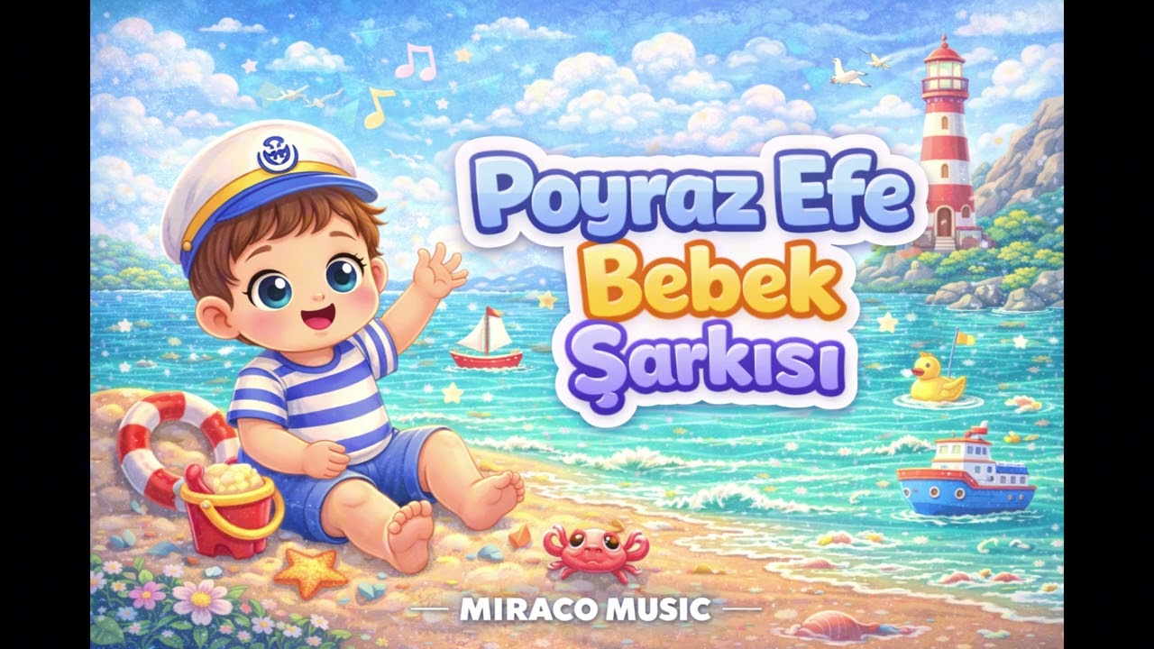 Poyraz Efe Bebek Şarkısı 💙 | İsme Özel En Neşeli Çocuk Şarkısı 🎵