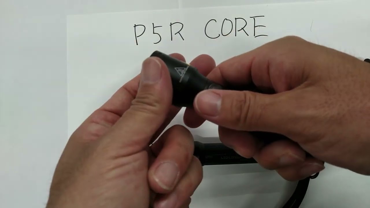 LEDLENSER P5R CORE and M5, レッドレンザー