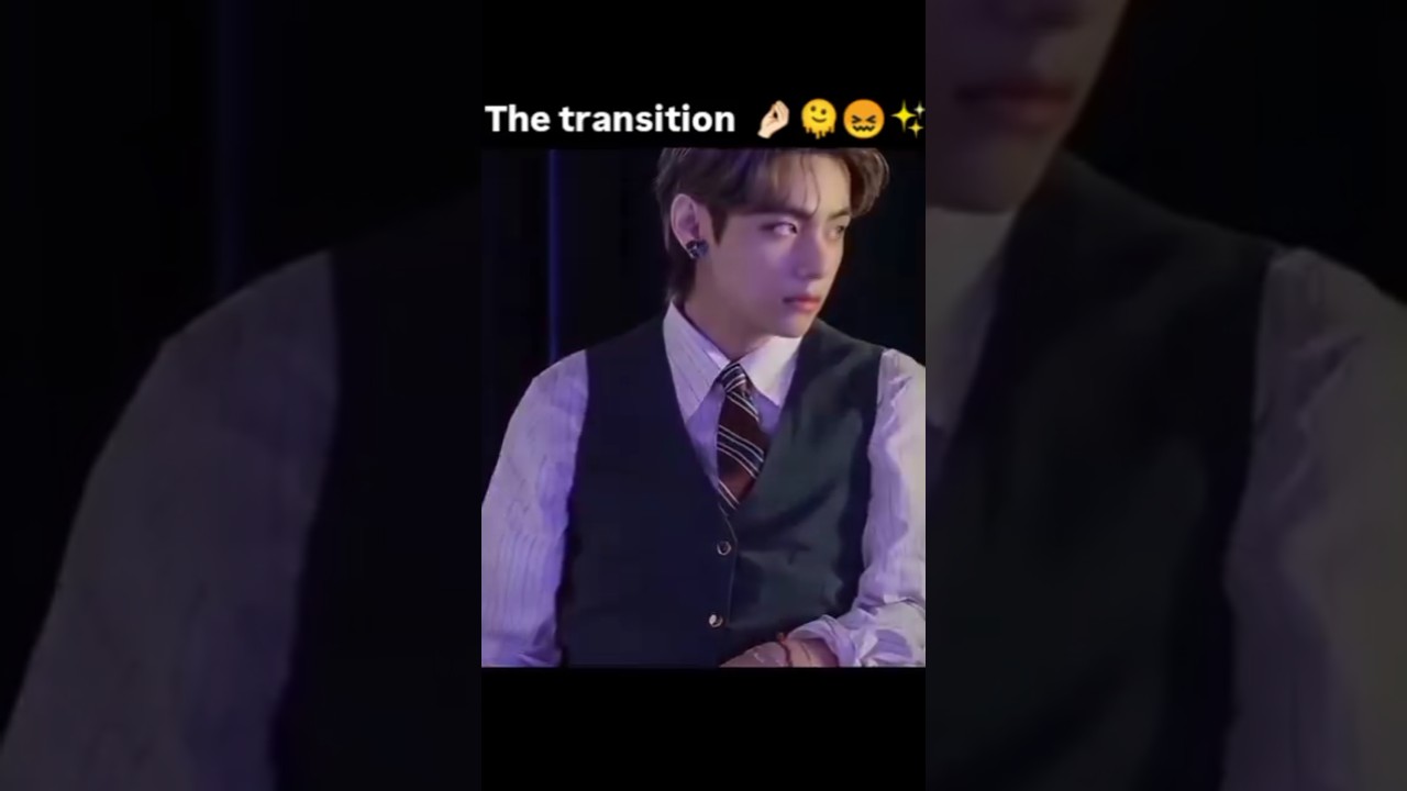 Wait for the transition 👀😚🐻😘🇰🇷💜 #army #bts #taehyung