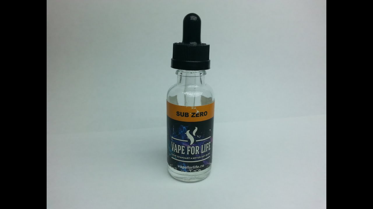 Жидкость Sub Zero от компании Vape For Life