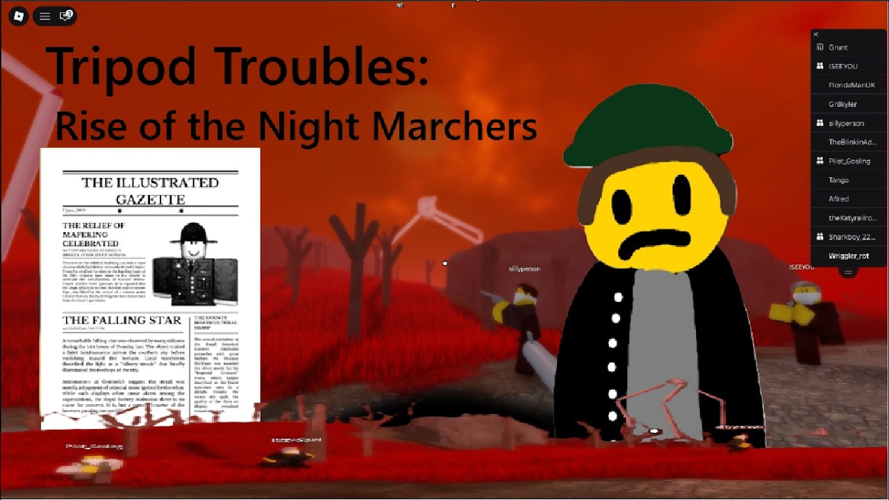 Tripod Troubles: Rise of the Night Marchers [Roblox]