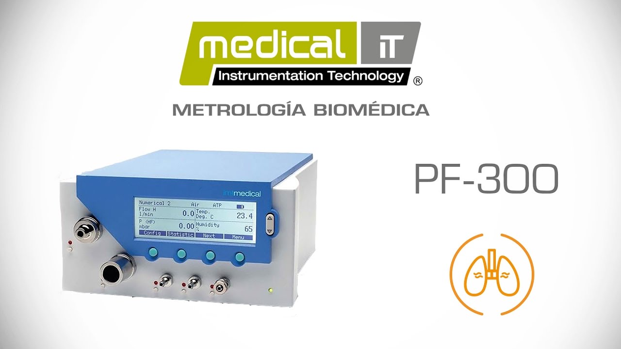 IMT Medical, PF300 (Analizador de Ventilación)