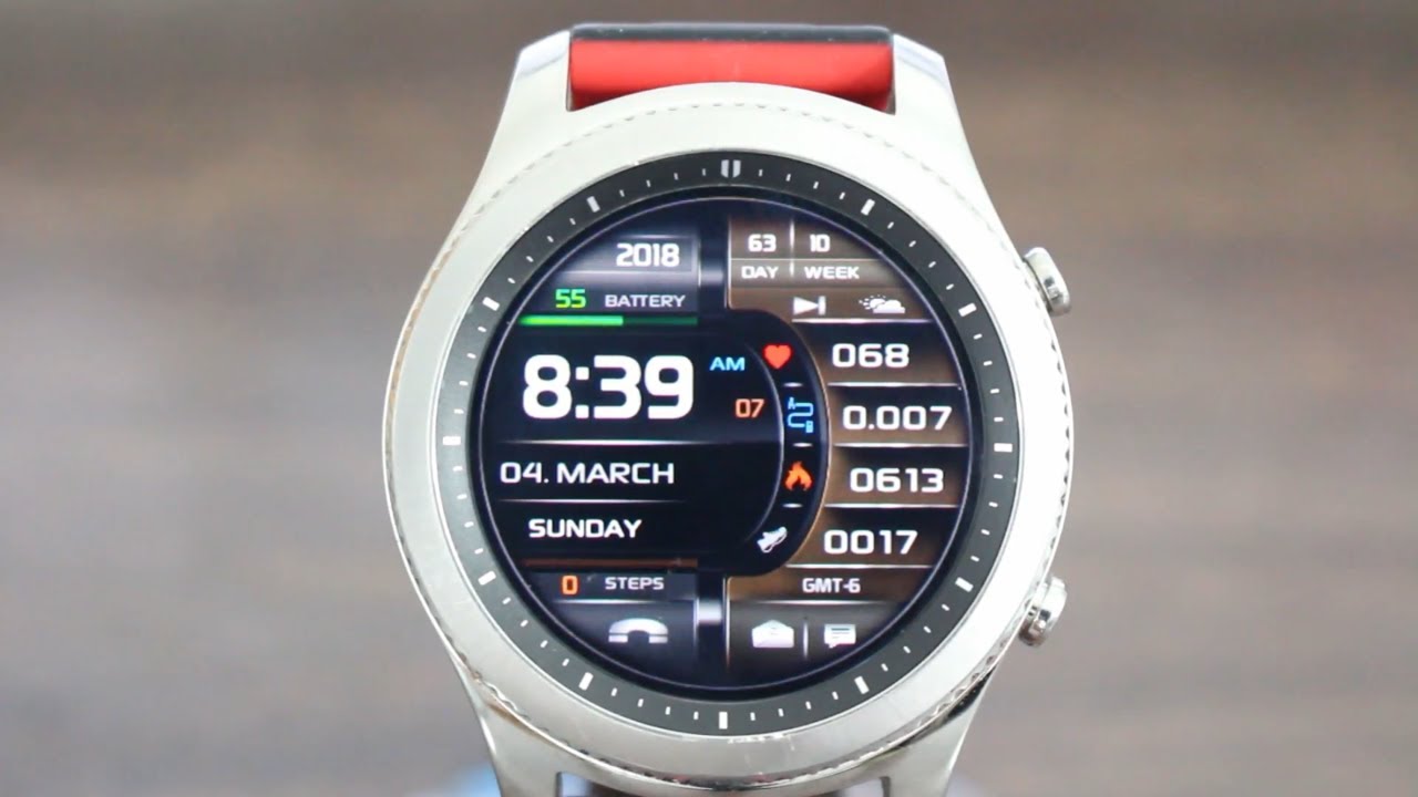 Gear S3 Funday Sunday Watch Face Review (Giveaway)By: Papy Watchface