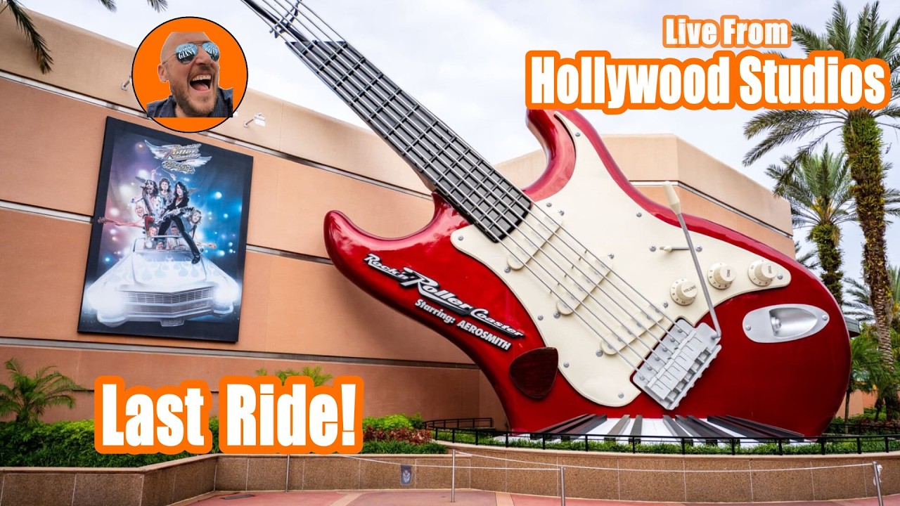 🔴 LIVE: Last Chance to Ride Rock 'n' Roller Coaster + Tower of Terror & Rise!