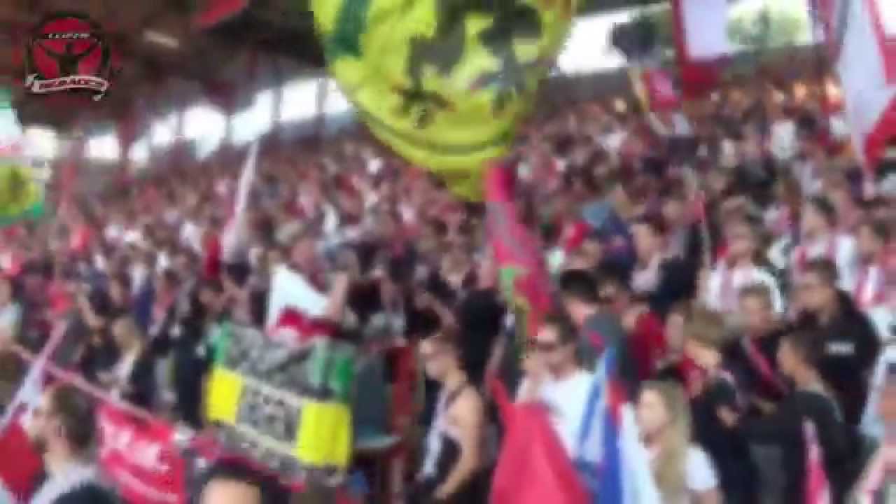 Rb Leipzig vs. Union Berlin - Away Support @ Stadion An der Alten Försterei (28.08.2015)